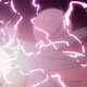 Electrifrying. Inside her cleavage she must store a Van de Graaf generator.